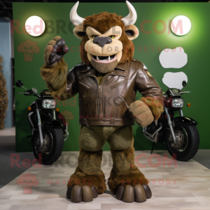 Olive Minotaur mascotte...