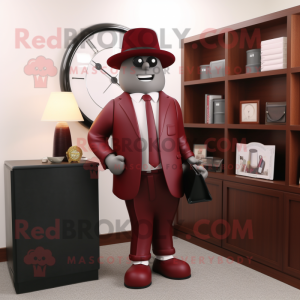 Maroon Attorney maskot...