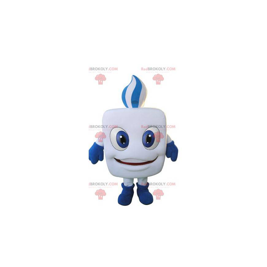 Chewing gum white tooth mascot - Redbrokoly.com