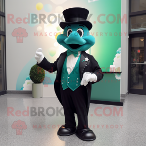 Teal Four Leaf Clover...