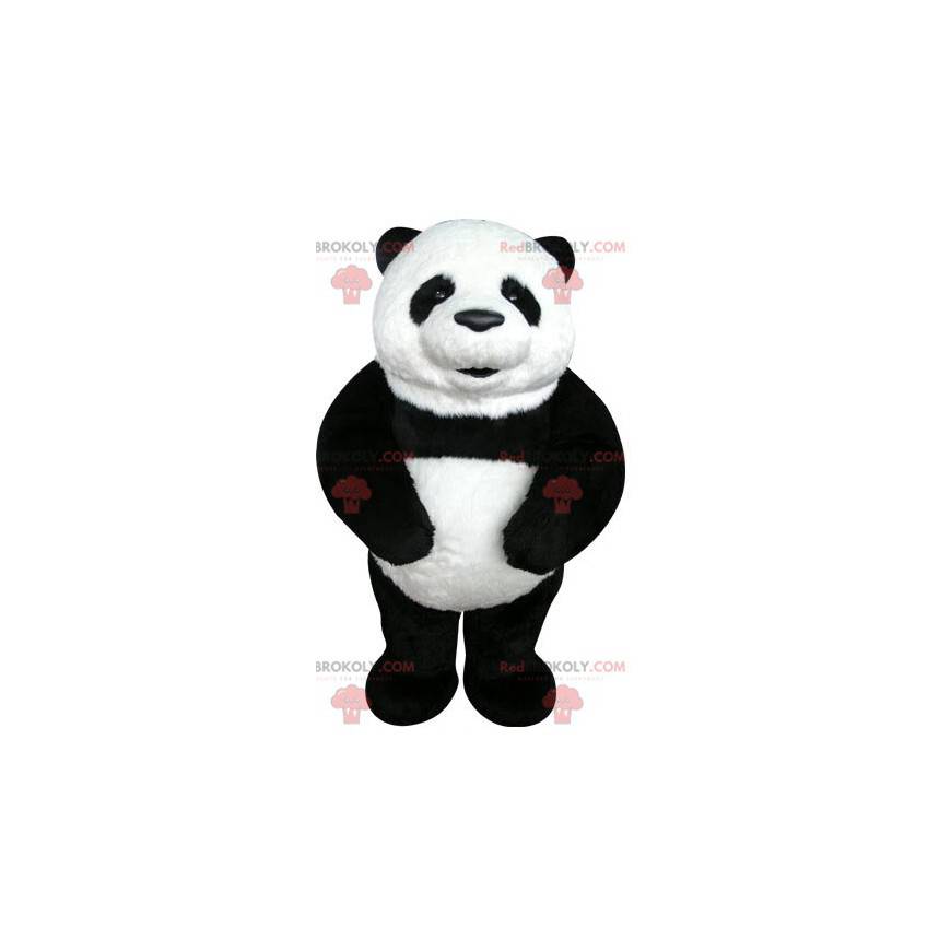 Mascote do panda preto e branco muito bonito e Cortar L (175-180CM)