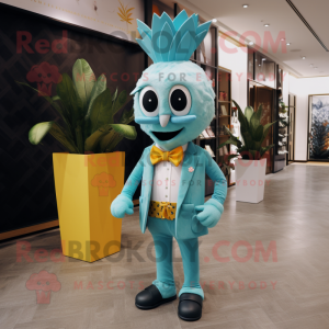 Cyan Pineapple mascotte...