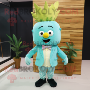 Cyan Pineapple mascotte...