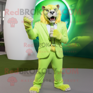 Lime Green Smilodon...