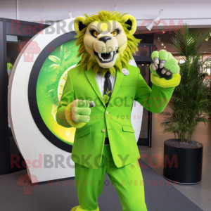 Lime Green Smilodon...