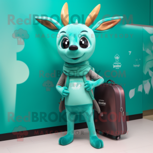 Turquoise ree mascotte...