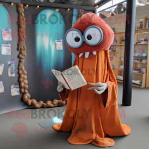 Rust Squid mascotte kostuum...