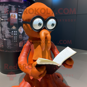 Rust Squid mascotte kostuum...