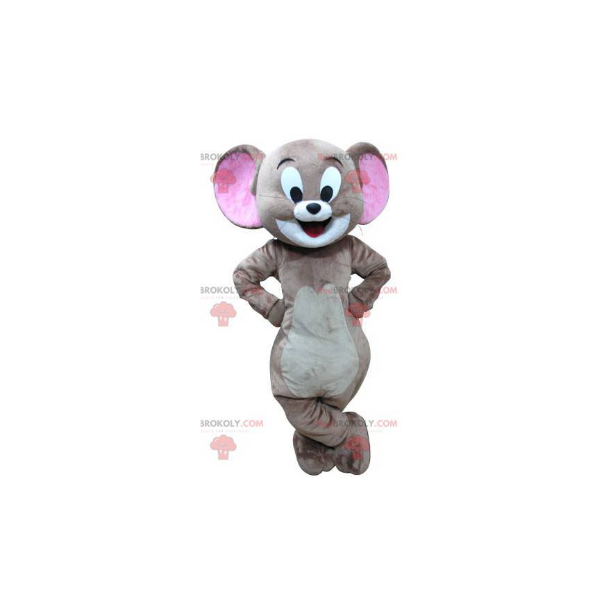 Mascot Jerry the famous mouse from the cartoon Tom and Jerry -