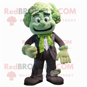 Groene Bloemkool mascotte...