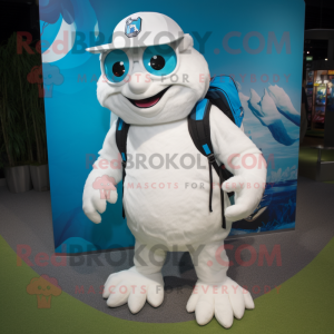 Hvid Momentum maskot...