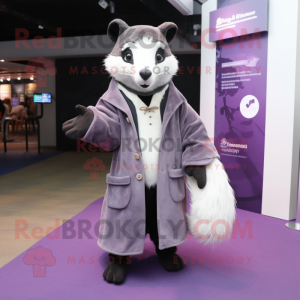 Lavender Badger mascotte...