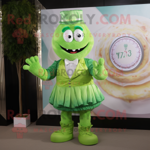 Green Wedding Cake mascotte...