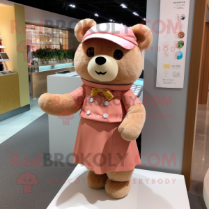 Peach Bear mascotte kostuum...