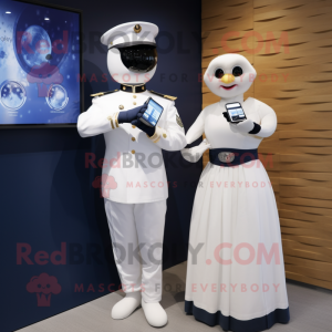 Navy Alliance maskot drakt...