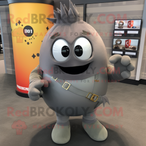 Gray Grenade mascotte...