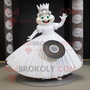 White Plate Spinner maskot...