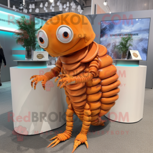 Orange Trilobite maskot...