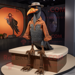 Postava maskota Rust Crow...