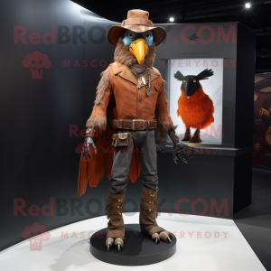 Rust Crow mascotte kostuum...