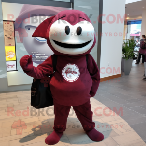 Maroon Stingray mascotte...