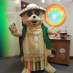 Tan Pot Of Gold mascotte...