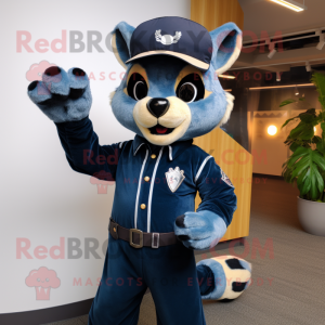 Navy Civet mascotte kostuum...