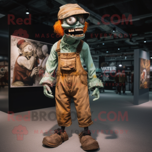 Rust Undead maskot drakt...