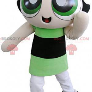 Supers Nanas mascotte ragazza bruna supereroe - Redbrokoly.com