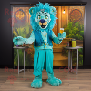 Turquoise Tamer Lion...