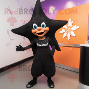 Black Starfish mascotte...