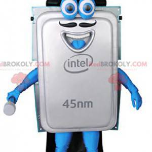 Hard drive mascot. Computer component mascot - Redbrokoly.com