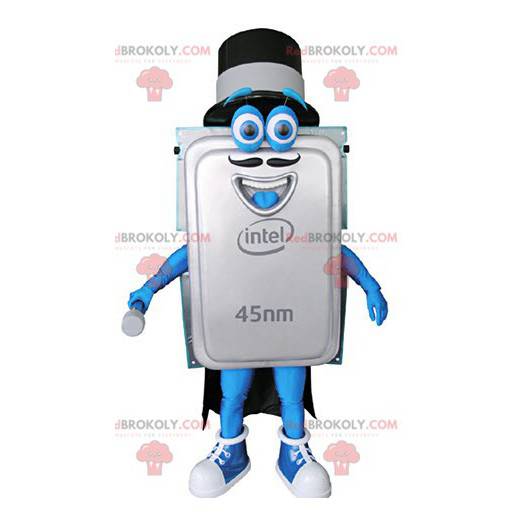 Hard drive mascot. Computer component mascot - Redbrokoly.com