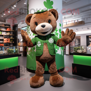 Brun Four Leaf Clover...