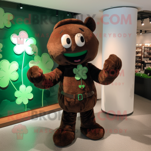 Brown Four Leaf Clover...