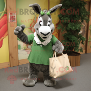 Forest Green Donkey maskot...