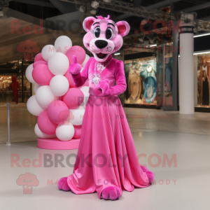 Pink Panther maskot kostume...