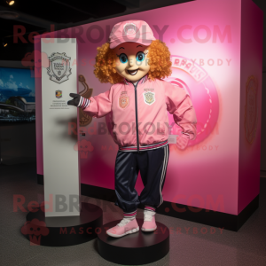 Rosa irischer Tänzer...