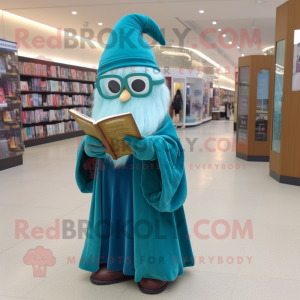 Teal Wizard mascotte...