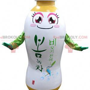 Mascotte de bouteille en plastique. Mascotte de boisson -