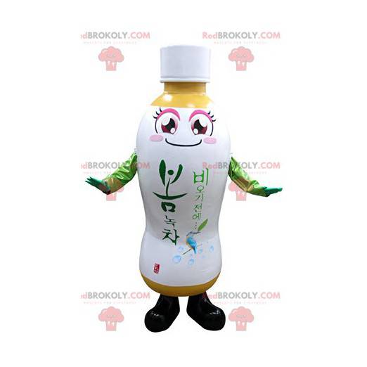 Mascotte de bouteille en plastique. Mascotte de boisson -