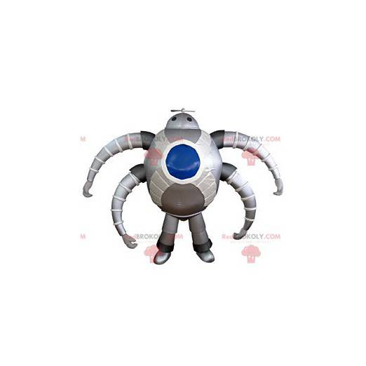 Mascote robô-aranha futurista - Redbrokoly.com