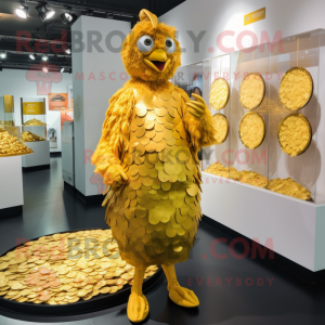 Gold Fried Chicken maskot...