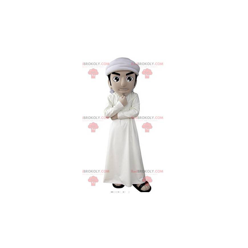 Oosterse man Toeareg sultan mascotte - Redbrokoly.com
