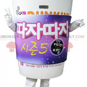 Cardboard cup mascot. Drink mascot - Redbrokoly.com