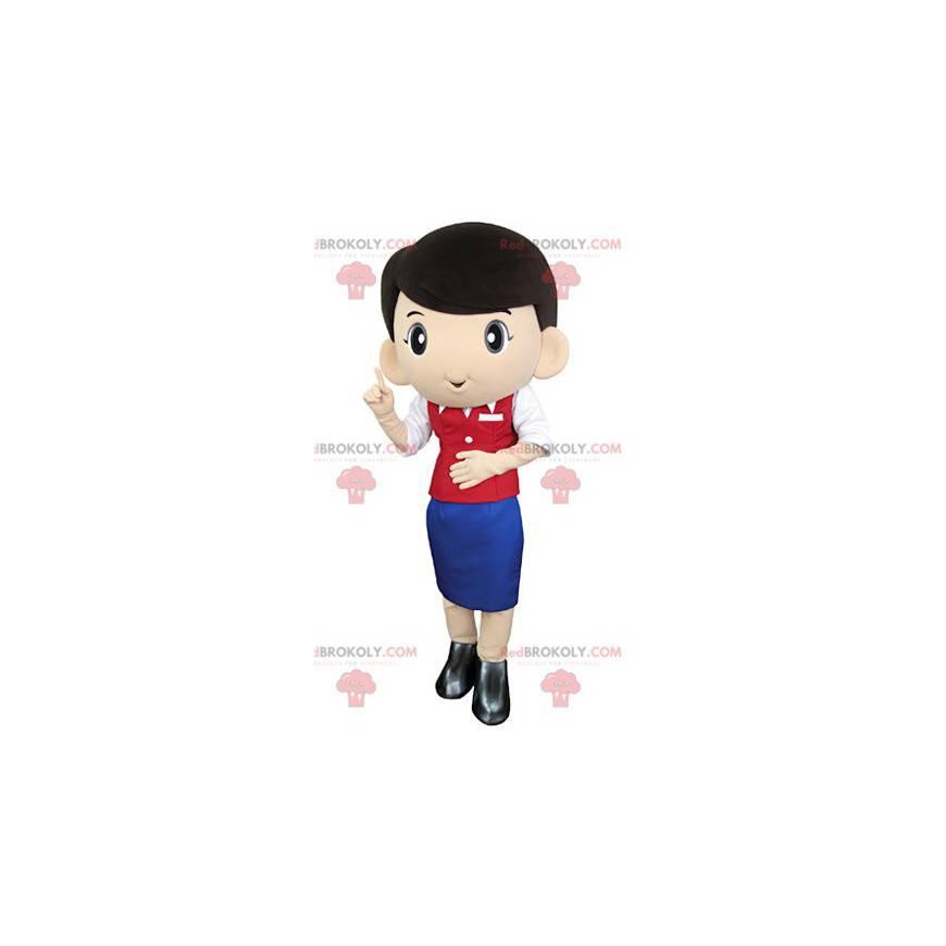 Flight attendant mascot - Redbrokoly.com Flight attendant mascot - Redbrokoly.com