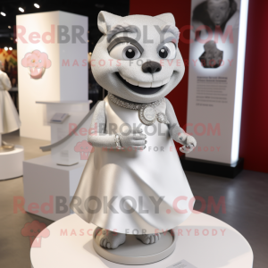 Sølv forlovelsesring maskot...