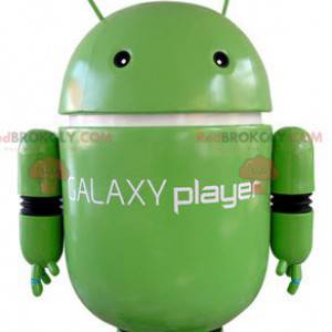 Mascota robot verde. Mascota de Android - Redbrokoly.com