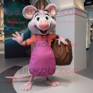 Pink Ratatouille maskot...