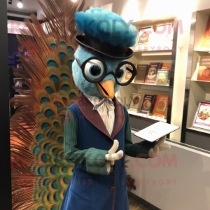 Postava maskota Peacock...